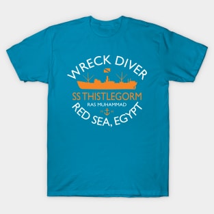 Wreck Diver - SS Thistlegorm, Red Sea, Egypt T-Shirt